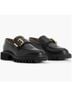 ALLSAINTS 100% Leather Black Flats Size 8 - photo 3