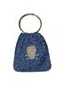 Moyna Blue Gold Clutch One size - photo 1