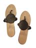 Jack Rogers Solid Black Sandals Size 11 - photo 1