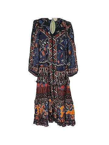 FARM Rio Anika Tapestry Casual Dress (view 1)