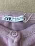 Zara Solid Purple Cardigan Size S - photo 3