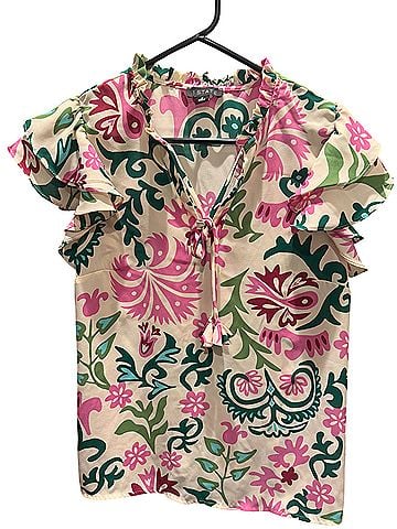 1.State Short Sleeve Blouse (view 1)
