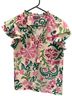 1.State Floral Multi Color Short Sleeve Blouse Size M - photo 1