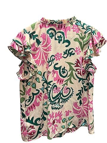 1.State Short Sleeve Blouse (view 2)