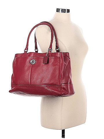 Coach coach Leather Tote (view 1)