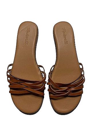 Madewell Tracie Crisscross Slide Sandals Sandals (view 2)