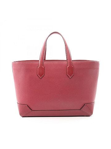 Hermès Hermes Maxi Box Cabas 30 Handbag, Calfskin (Veau Epsom Evercalf), Women's, Bordeaux (view 1)