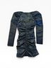 Halpern Solid Black Cocktail Dress Size 6 - photo 7