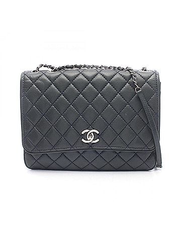 Chanel Chanel Wild Stitch Shoulder Bag/Handbag, Caviar Leather (Grained Calfskin), Women's, Green (view 1)
