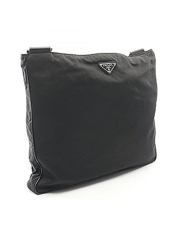 Prada Prada PRADA Shoulder Bag Handbag Nylon Saffiano Leather Women's Black (view 2)