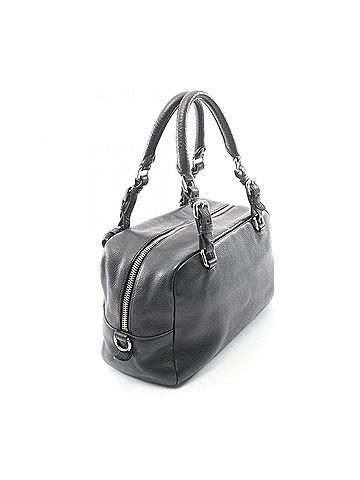 Prada Prada VIT.DAINO Handbag, Leather, Women's, Black, BR3091 (view 2)