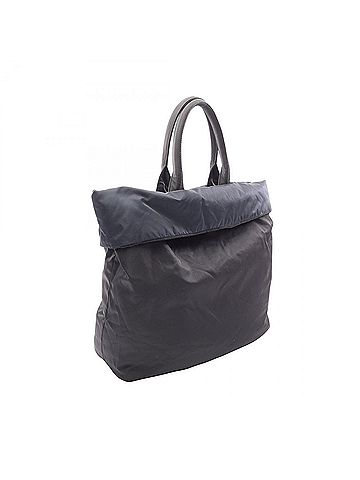 Prada Prada TESSUTO DOUBLE Reversible 2-Way Tote Bag/Handbag, Nylon, Women's, Black/Navy, BR4490 (view 2)