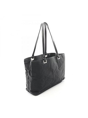 Prada Prada TESSUTO ACCIAIO Tote Bag Handbag Nylon Leather Women's Black BR2295 (view 2)
