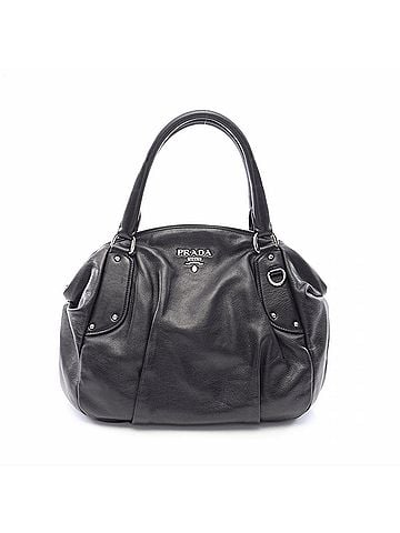 Prada Prada SOFT CALF Handbag, Leather, Women's, Black (BL0529) (view 1)