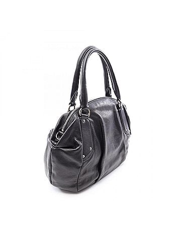 Prada Prada SOFT CALF Handbag, Leather, Women's, Black (BL0529) (view 2)