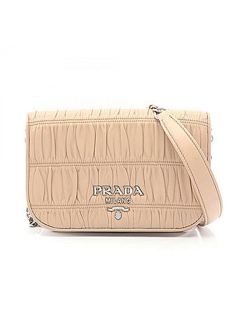 Prada Prada PRADA Shoulder Bag Handbag Leather Women's Beige 1BD137 (view 1)