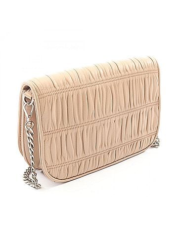 Prada Prada PRADA Shoulder Bag Handbag Leather Women's Beige 1BD137 (view 2)