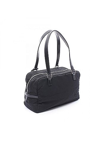 Prada Prada PRADA Shoulder Bag Handbag Nylon Leather Women's Black (view 2)