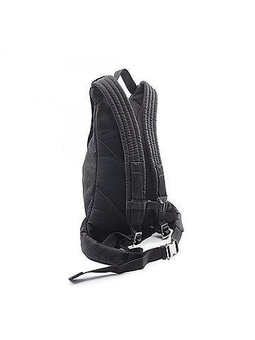 Bottega Veneta Bottega Veneta backpack/handbag, nylon, men's, black. (view 2)