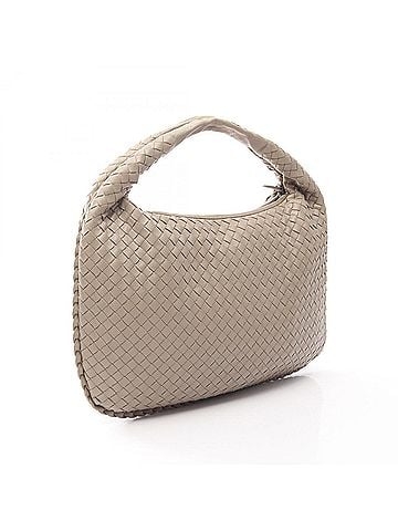 Bottega Veneta Bottega Veneta Intrecciato Shoulder Bag/Handbag, Leather, Women's, Beige, 115653 (view 2)