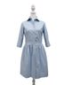 Stein Mart Solid Blue Casual Dress Size XS - photo 1