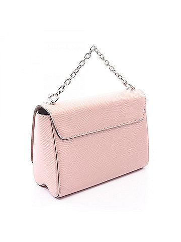 Louis Vuitton Louis Vuitton Twist MM 2-Way Handbag, Leather, Epi Women's, Pink/White, M53126 (view 2)