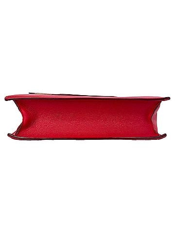 Delvaux Delvaux Mini Madame Crossbody Bag in Red Leather (view 2)