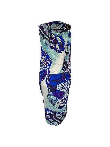 Emilio Pucci Emilio Pucci Printed Midi Dress in Multicolor Viscose (view 1)