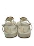 Tory Burch 100% Leather Solid Gold Ivory Sandals Size 8 - photo 4