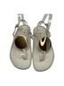 Tory Burch 100% Leather Solid Gold Ivory Sandals Size 8 - photo 1