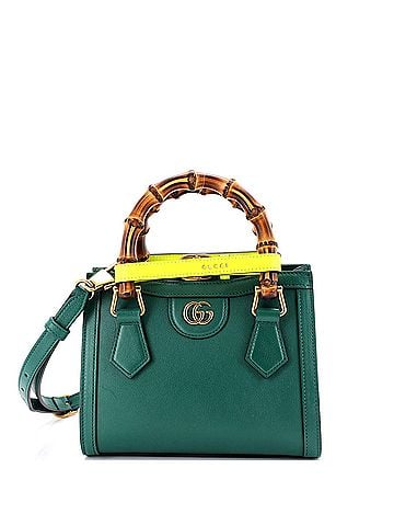Gucci Diana NM Bamboo Handle Tote Leather Mini (view 1)