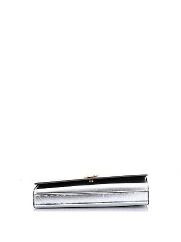 Saint Laurent Classic Monogram Clutch Metallic Calfskin Long (view 2)