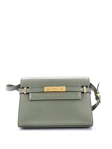 Saint Laurent Manhattan Shoulder Bag Leather Small (view 1)