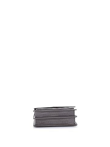 Saint Laurent Sunset Crossbody Bag Crocodile Embossed Leather Medium (view 2)