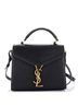 Saint Laurent 100% Leather Black Cassandra Top Handle Bag Leather Mini One size - photo 1