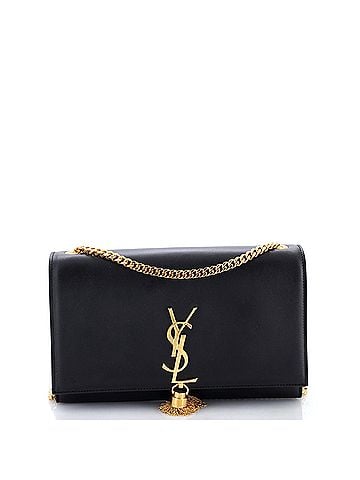 Saint Laurent Classic Monogram Tassel Crossbody Bag Leather Medium (view 1)