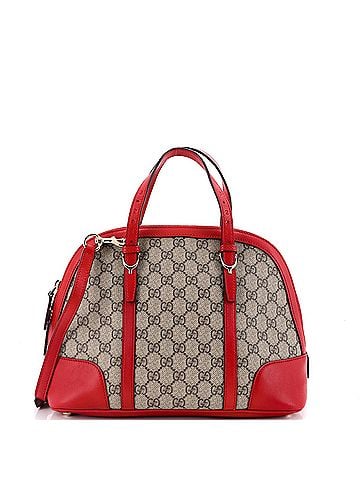 Gucci Nice Top Handle Bag GG Coated Canvas Small (view 1)