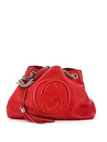 Gucci Soho Chain Strap Shoulder Bag Leather Medium (view 1)