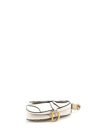 Christian Dior Saddle Handbag Leather Medium (view 2)