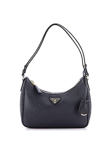 Prada Re-Edition Hobo Saffiano Leather Mini (view 1)