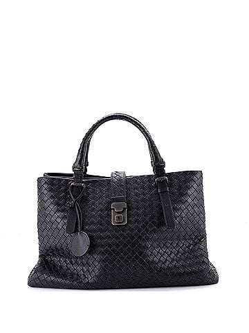 Bottega Veneta Roma Bag Intrecciato Nappa Medium (view 1)