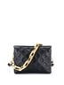 Louis Vuitton 100% Leather Black Coussin Bag Monogram Embossed Lambskin BB One size - photo 1