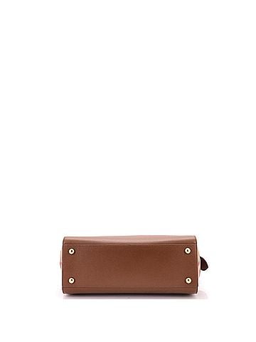 Burberry Banwell Tote Leather and House Check Canvas Small (view 2)