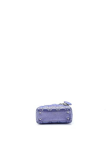 Christian Dior Lady Dior Chain Bag Cannage Quilt Iridescent Leather Mini (view 2)