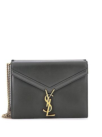 Saint Laurent Cassandra Chain Shoulder Bag Leather Small (view 1)