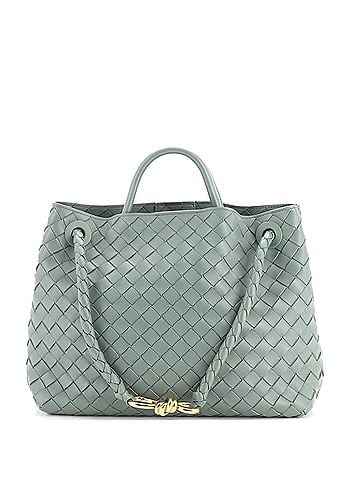 Bottega Veneta Andiamo Top Handle Bag Intrecciato Nappa Medium (view 1)