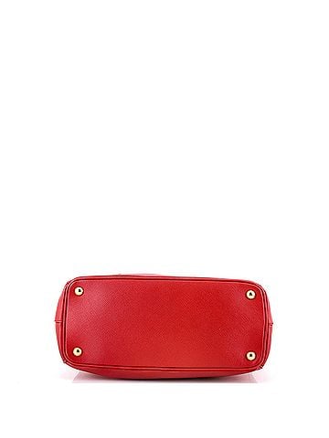 Prada Double Zip Lux Tote Saffiano Leather Small (view 2)
