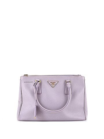 Prada Double Zip Lux Tote Saffiano Leather Small (view 1)