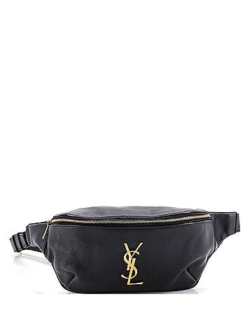 Saint Laurent Classic Monogram Belt Bag Leather (view 1)