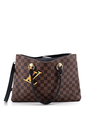 Louis Vuitton LV Riverside Handbag Damier with Leather (view 1)